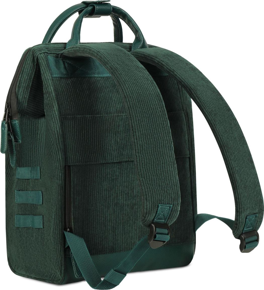 Cabaia Adventurer Medium Rucksack Bremen Cord Dark Green - Grün