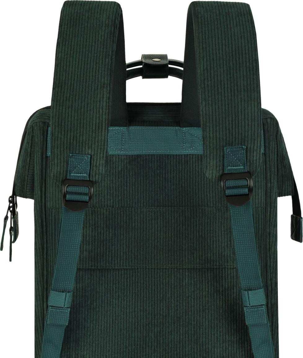 Cabaia Adventurer Medium Rucksack Bremen Cord Dark Green - Grün