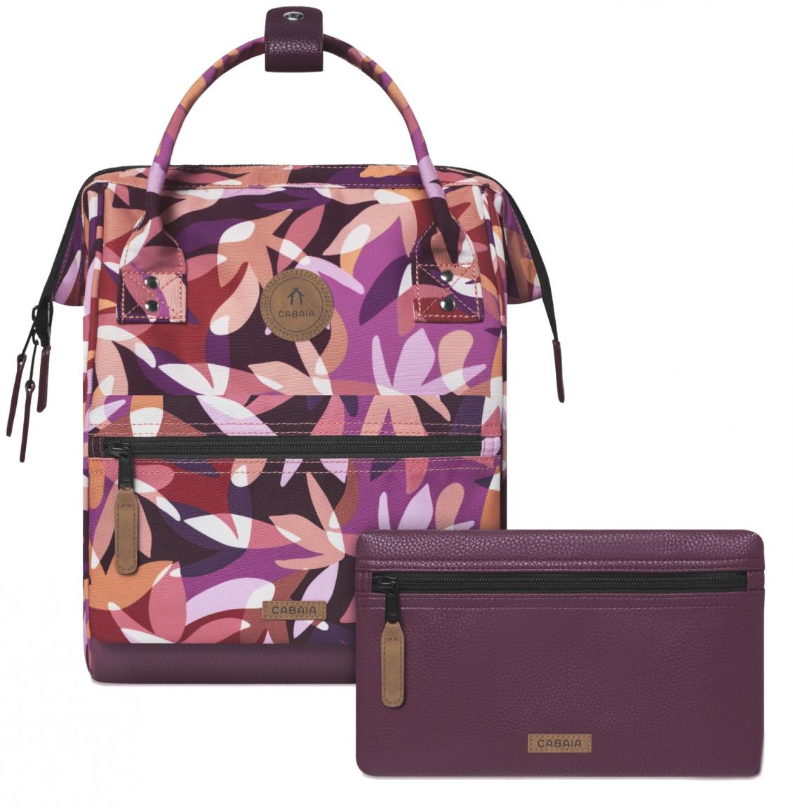 Cabaia Adventurer Small Damenrucksack Mini Montreuil Multico Burgundy