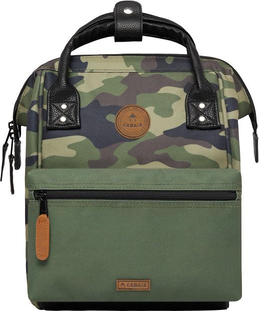 Cabaia Adventurer Small Dunkerque Camouflage Minibackpack grün