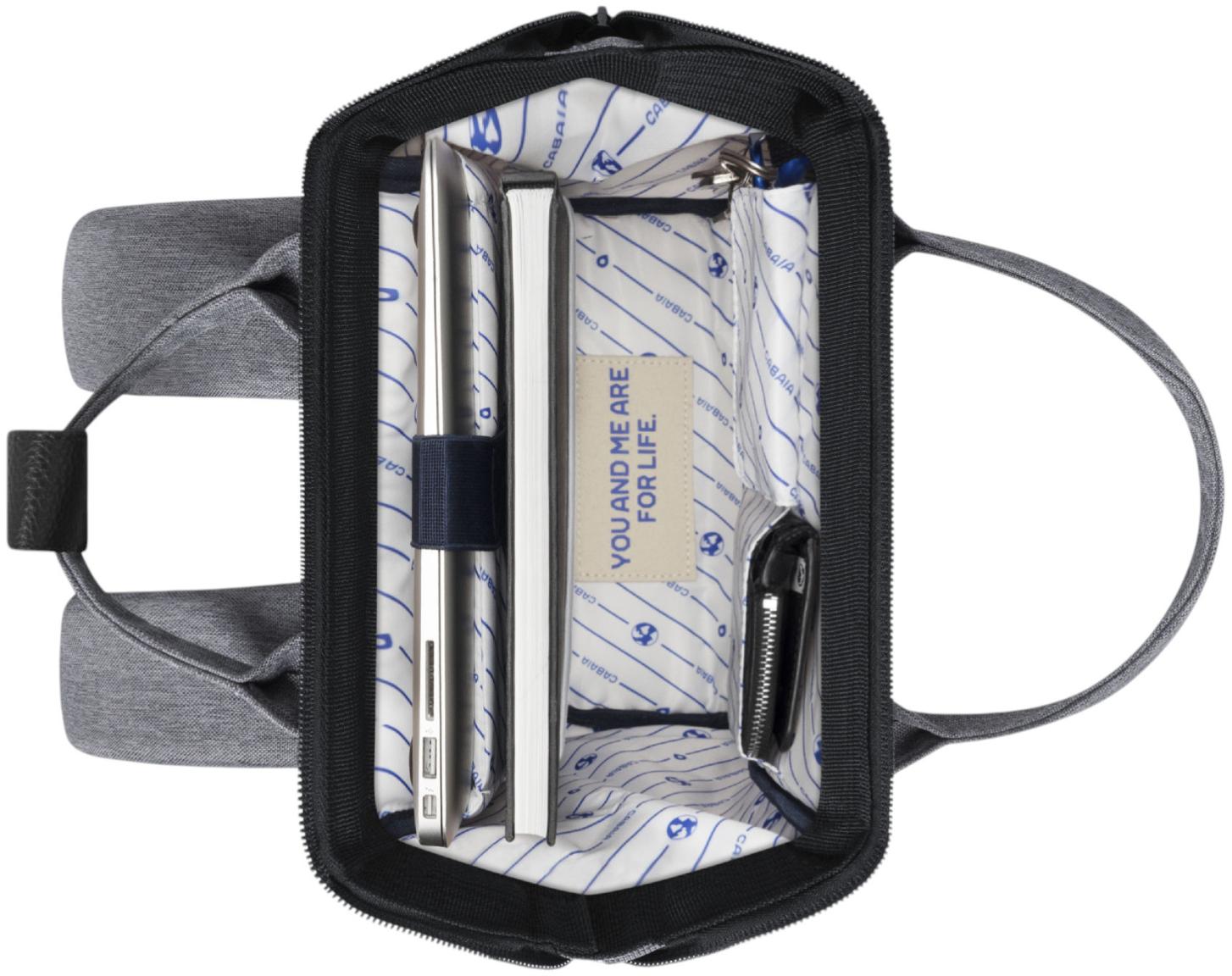 Cabaia Adventurer Small Getaria Rucksack grau