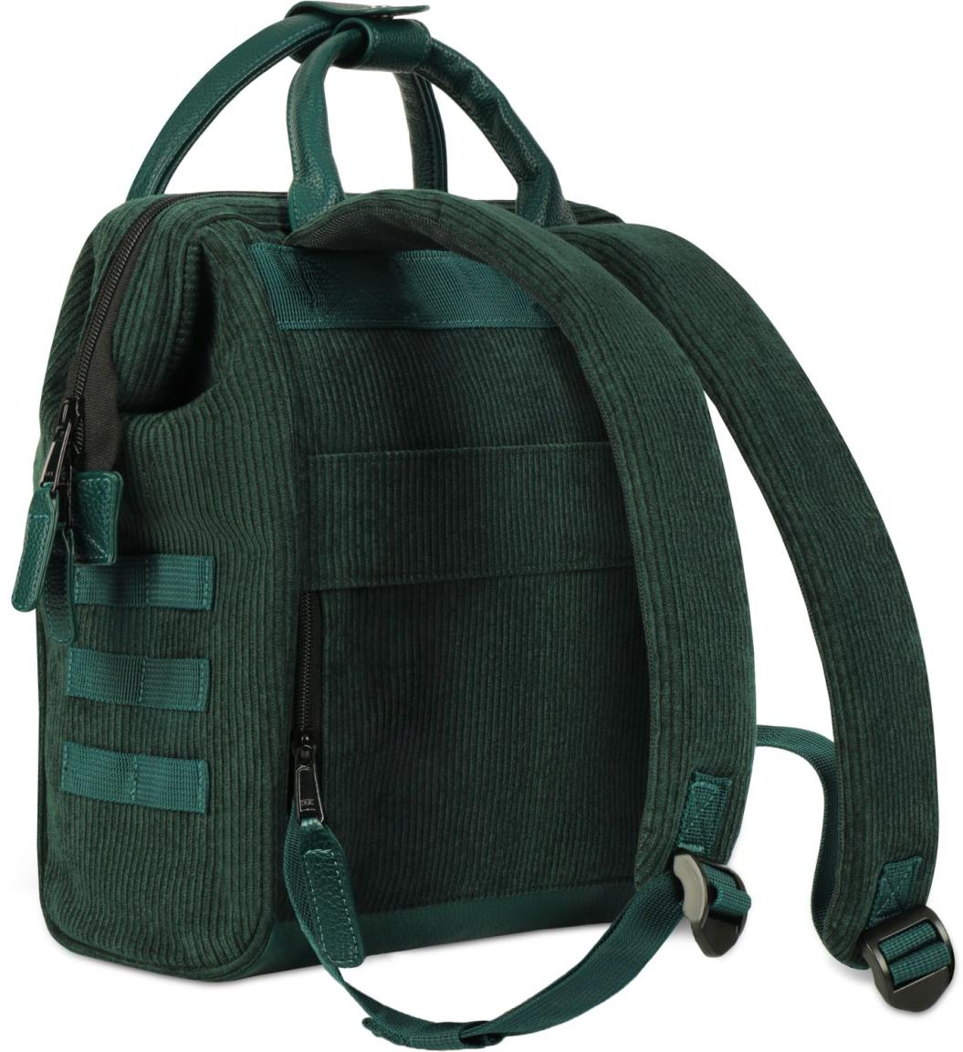 Cabaia Adventurer Small Rucksack Bremen Cord Dark Green - Grün