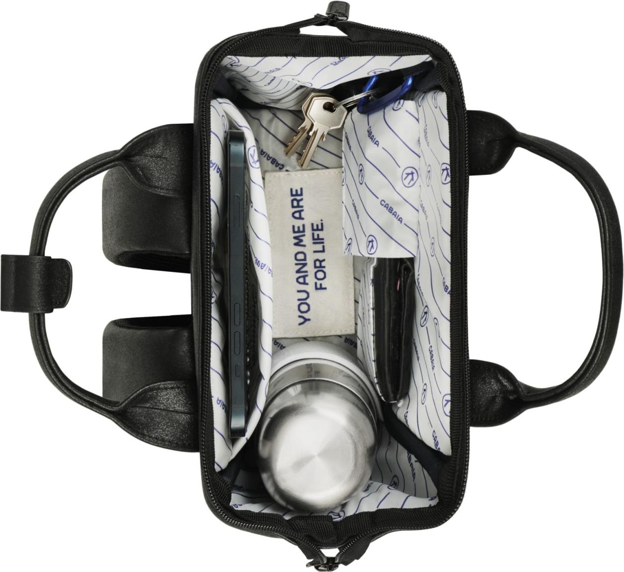 Cabaia Adventurer Small Rucksack Chelsea Glitzer - Schwarz