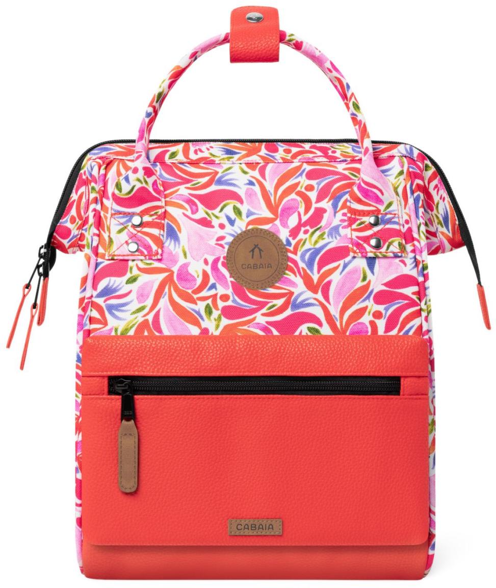 Cabaia Adventurer Small Santorini Rucksack Multico Red - Bunt