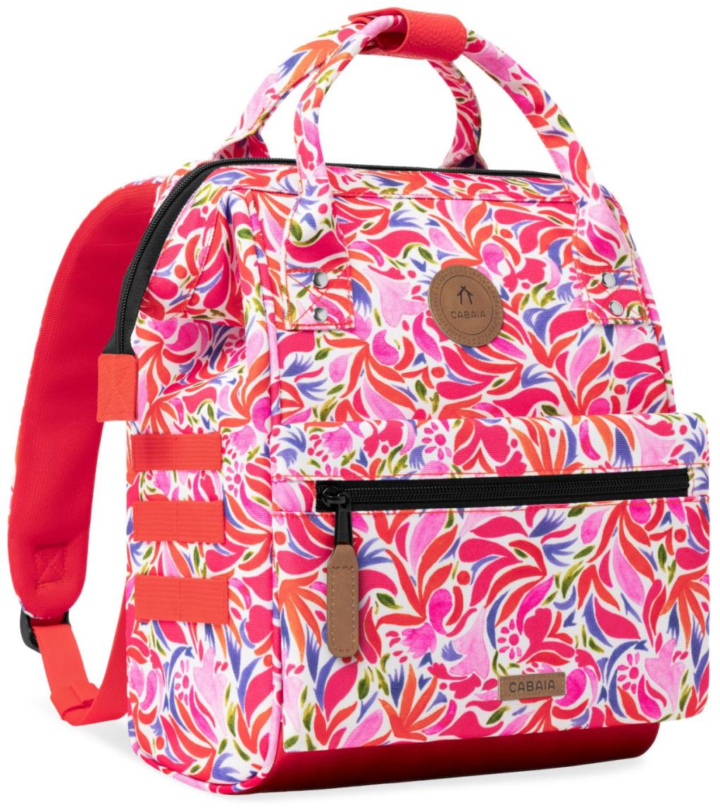 Cabaia Adventurer Small Santorini Rucksack Multico Red - Bunt