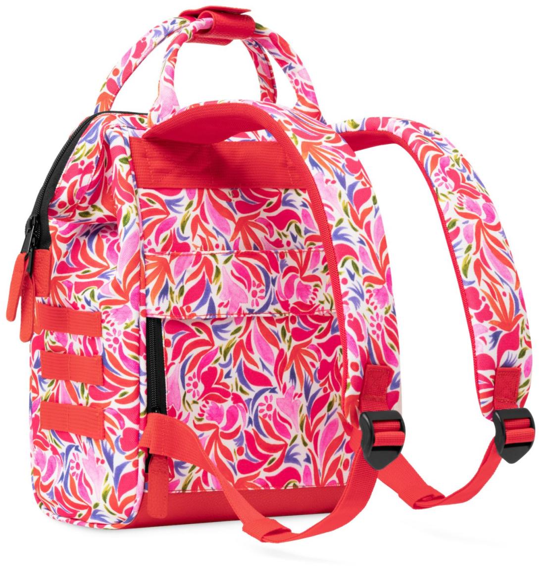 Cabaia Adventurer Small Santorini Rucksack Multico Red - Bunt