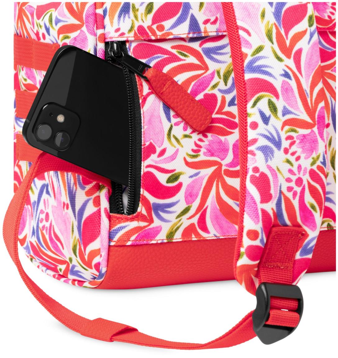 Cabaia Adventurer Small Santorini Rucksack Multico Red - Bunt