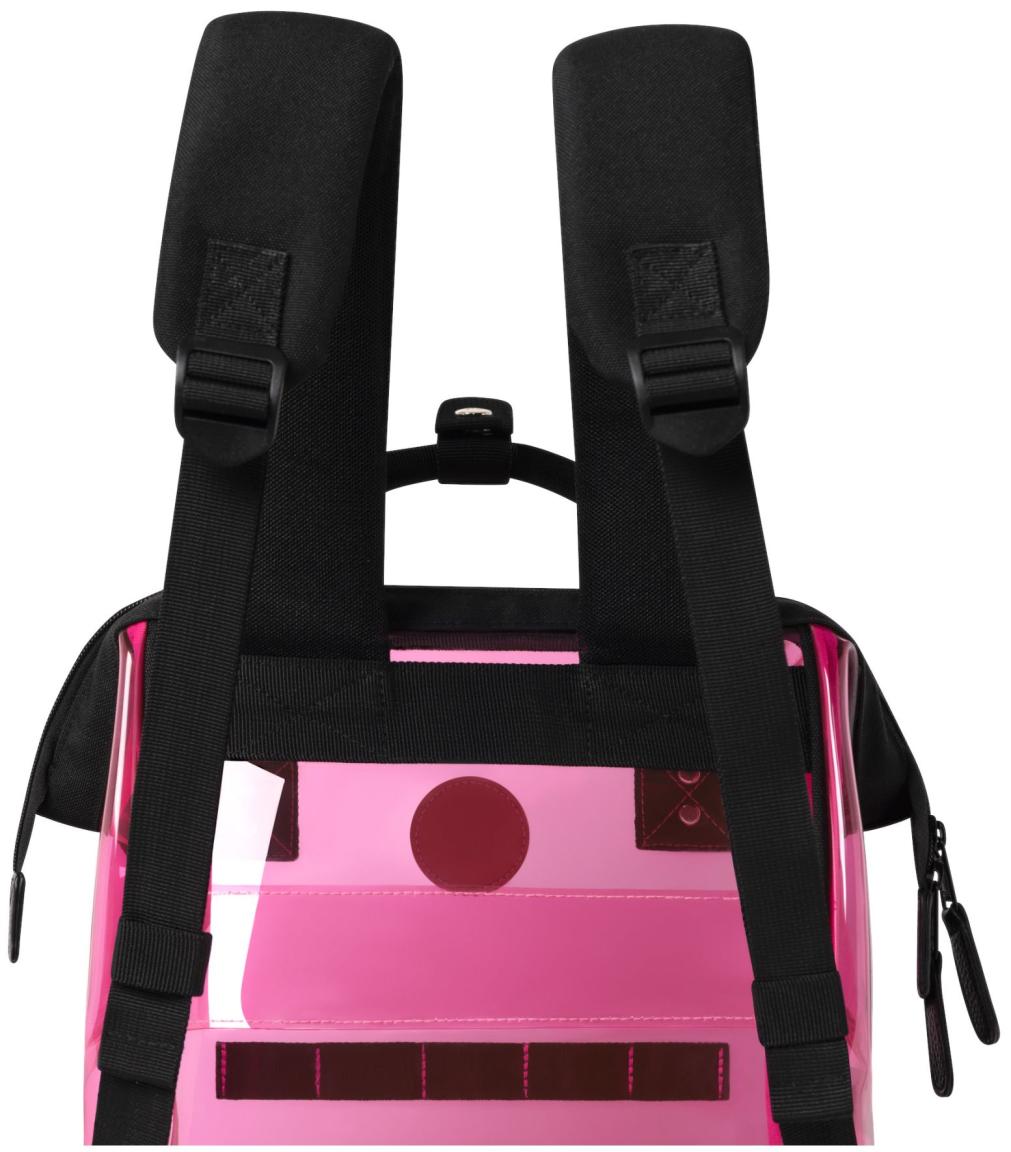 Cabaia Adventurer Small Sorrento Rucksack transparent Pink