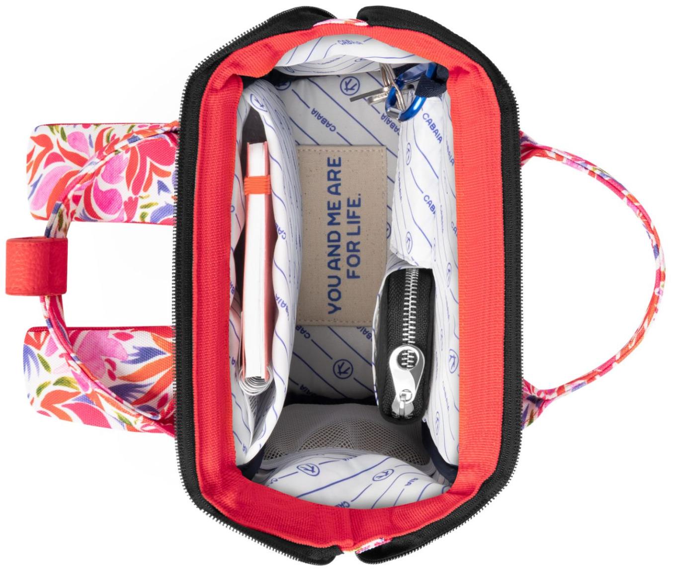 Cabaia Adventurer XSmall Santorini Rucksack Multico Red - Bunt