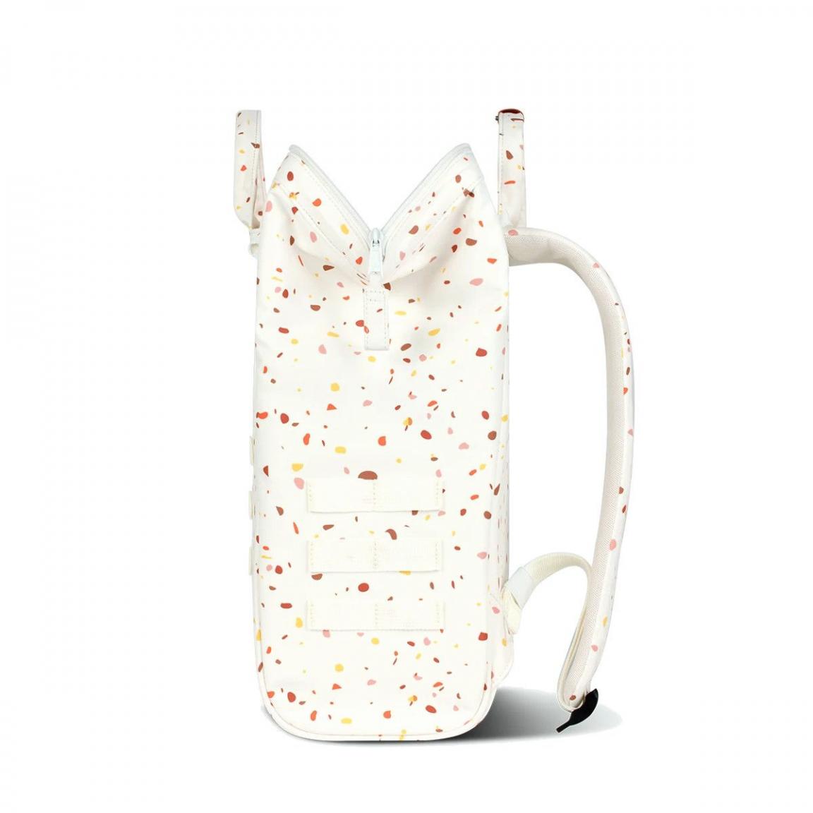 Cabaia Baby Bag Willeman Cream and Confetti hell gemustert
