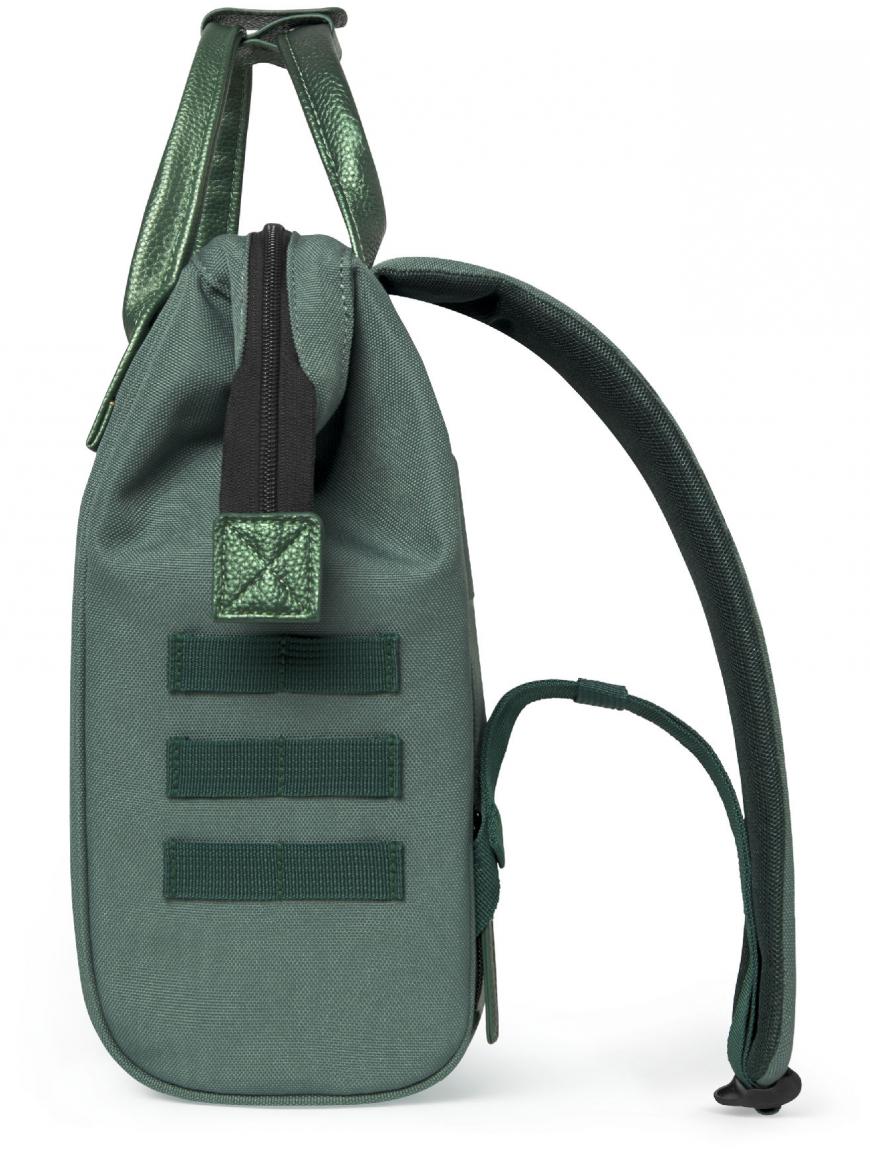 Cabaia Backpack Adventurer Small Leon dunkelgrün metallic