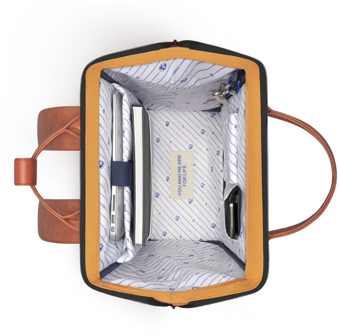 Cabaia Backpack Tanta orange Freizeit wasserabweisend Wechselfront terracotta