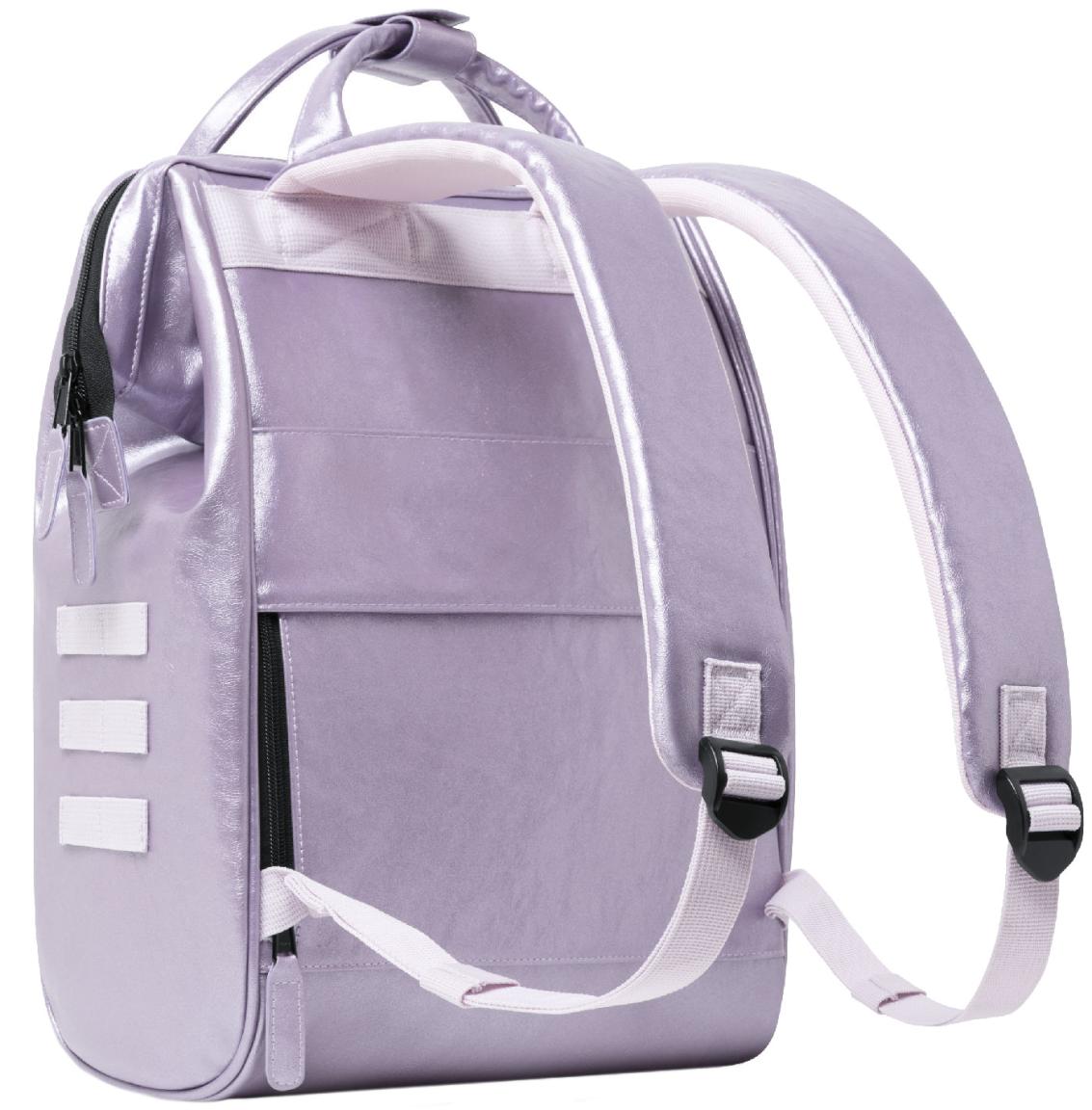 Cabaia Citybackpack Capri irisierend Medium lila Wechseltasche Adventurer