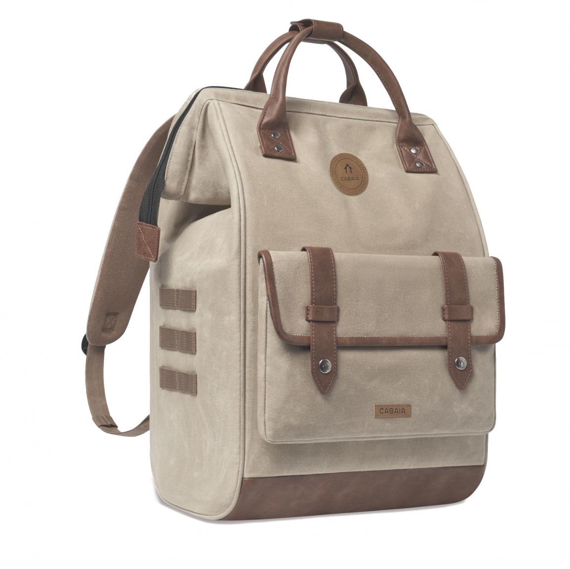 Cabaia Herrenrucksack nostalgisch Adventurer Large Rabat Camel
