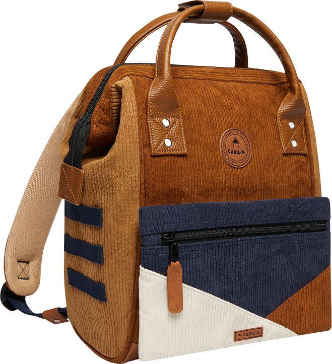 Cabaia Jugendrucksack Small Canton Cordsamt Bunt