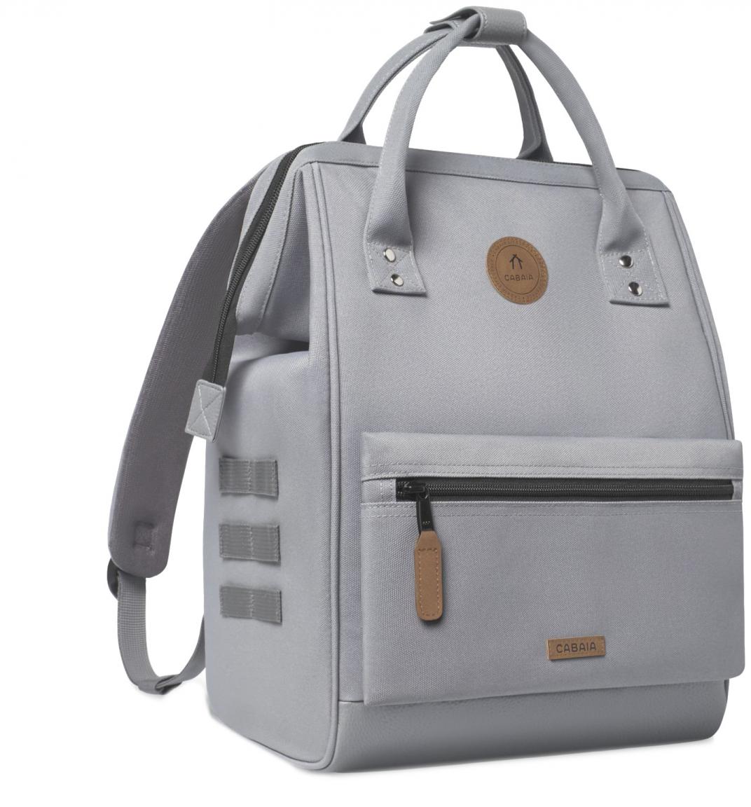 Cabaia Medium Backpack Adventurer Medium Poitiers Grey vegan