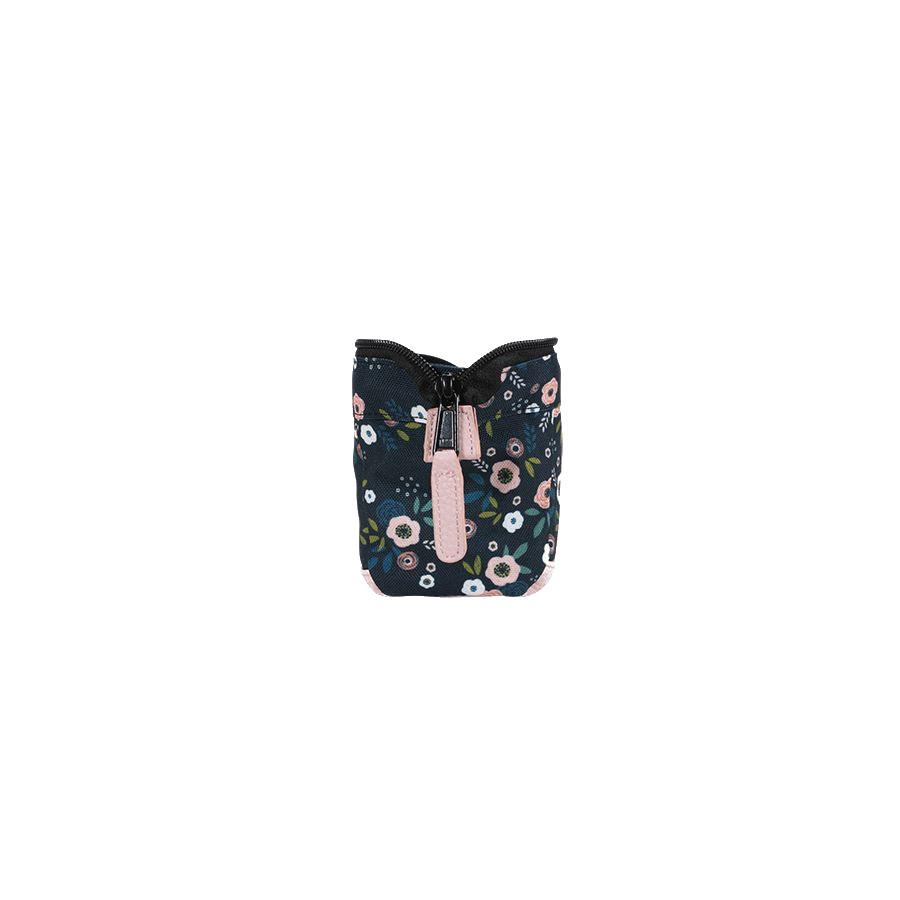 Cabaia Pencil Case mit weiter Öffnung Lancaster Road Grün Blumenmuster nachhaltig