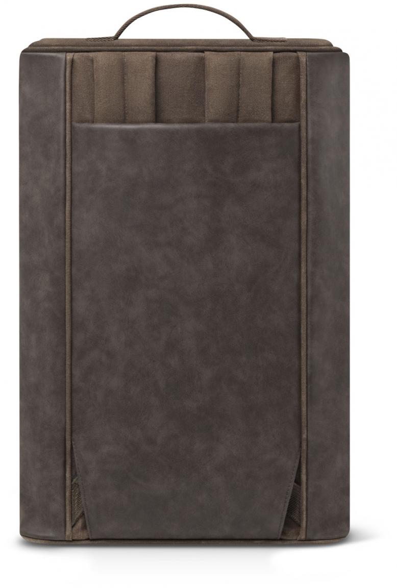 Cabaia Reisetasche Soyo Canvas braun Schuhfach Fronttasche