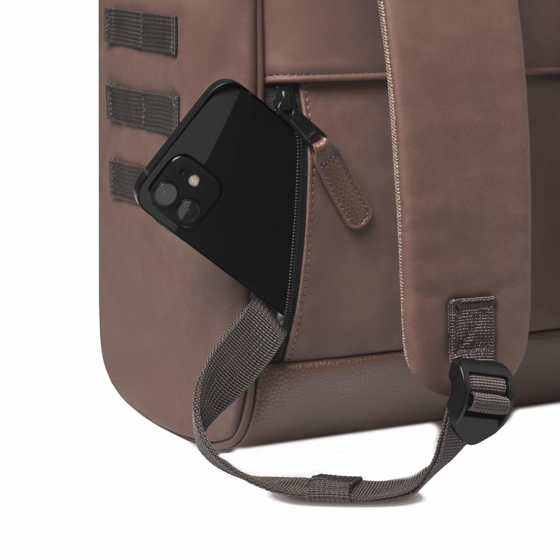 Cabaia Rucksack beschichtet Adventurer Large Carcassonne Brown