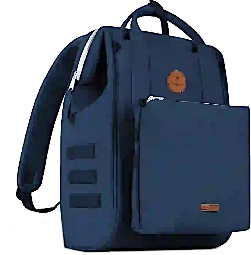 Cabaia Rucksack für junge Eltern The Baby Bag Navy wasserabweisend