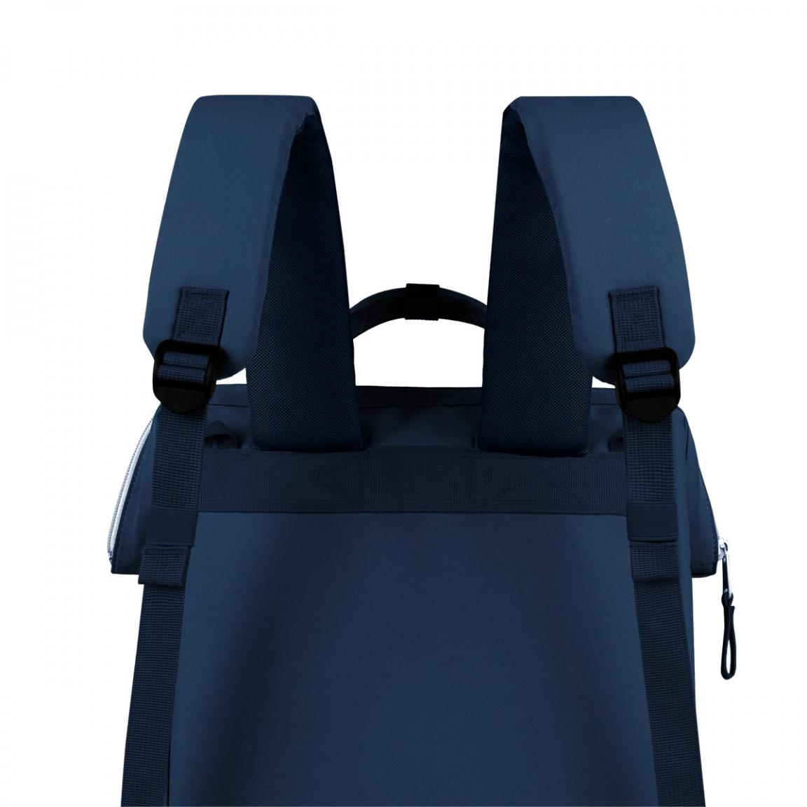 Cabaia Rucksack für junge Eltern The Baby Bag Navy wasserabweisend