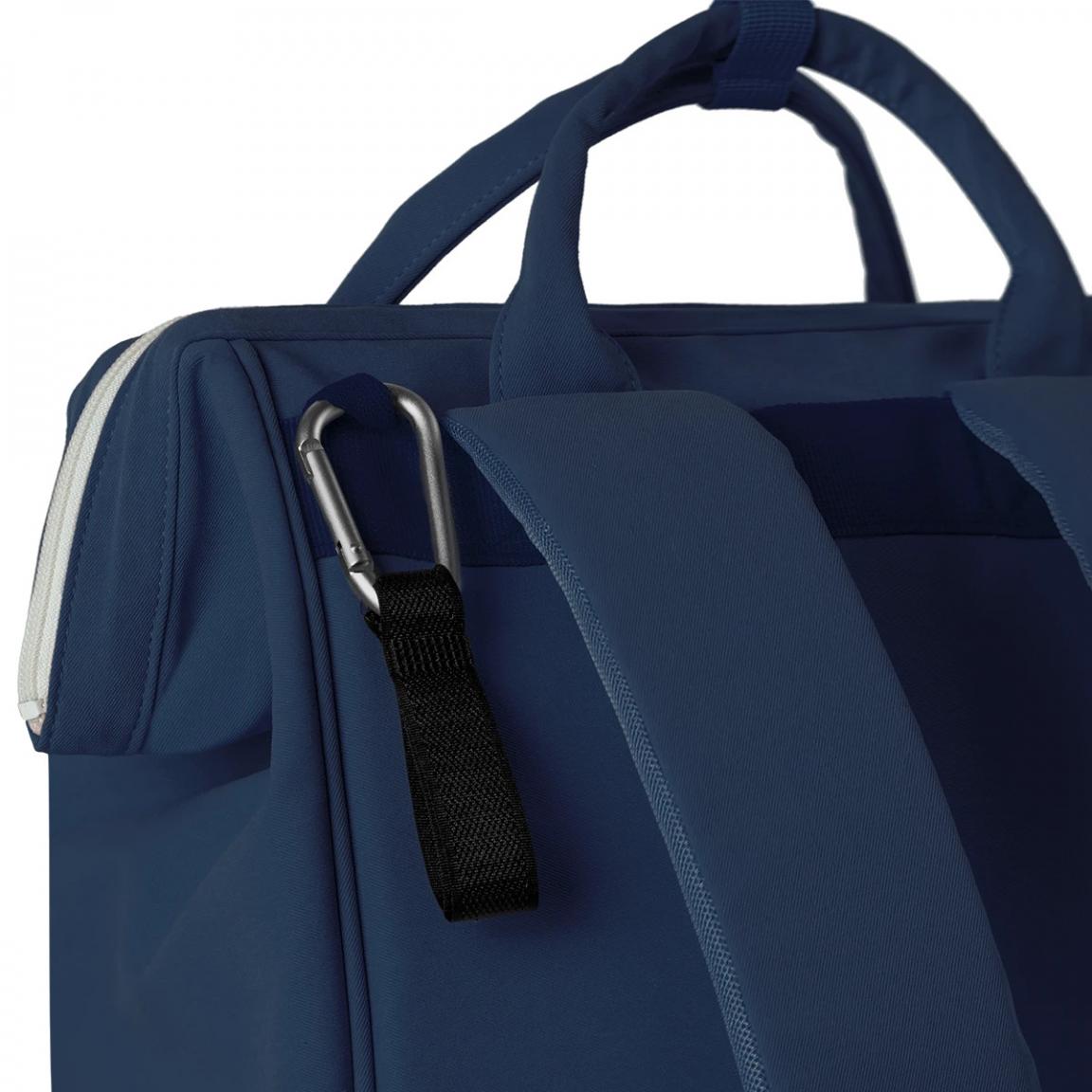 Cabaia Rucksack für junge Eltern The Baby Bag Navy wasserabweisend