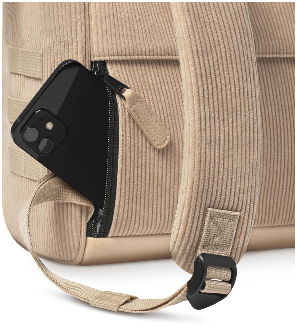 Cabaia Small Adventurer Daypack Tiger beige Luxor samtig