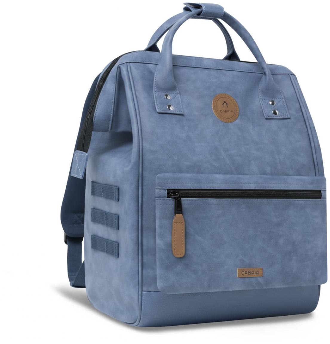Cabaia Tagesrucksack Galway blau Adventurer Medium Print wasserabweisend