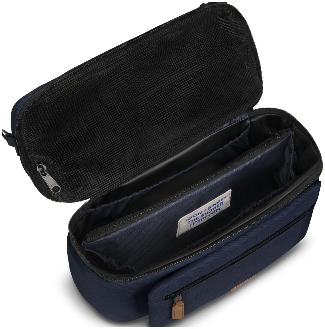 Cabaia Washbag navy wasserabweisend dunkelblau Reykjavik Fronttasche