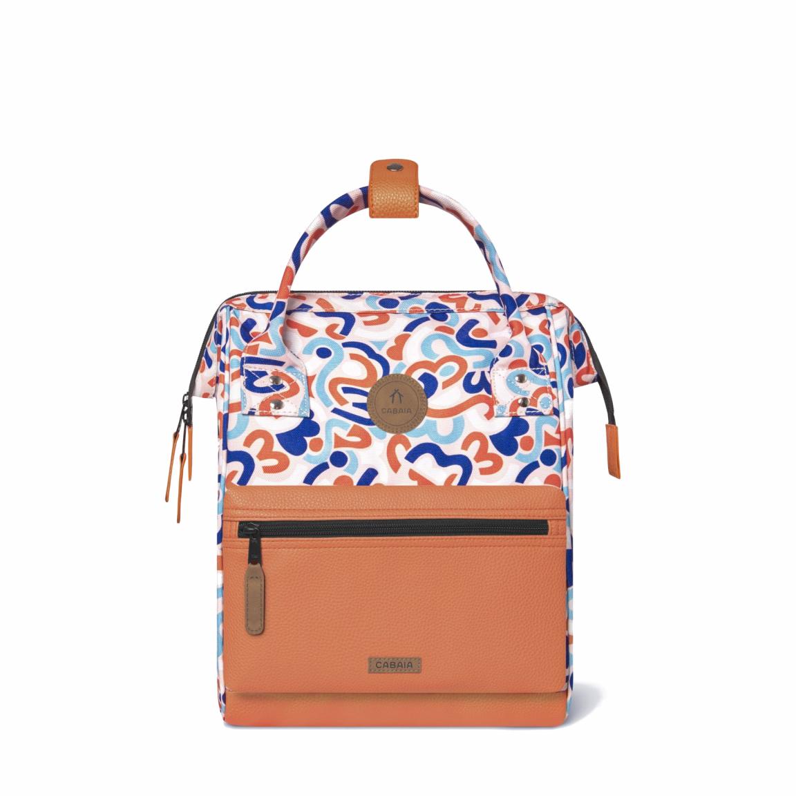 Cabaia farbreicher Rucksack Adventurer Small HOI AN Orange