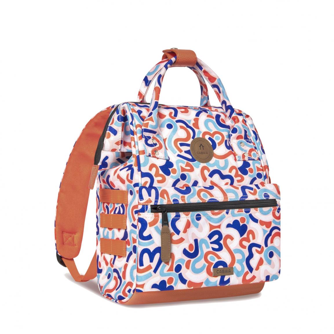 Cabaia farbreicher Rucksack Adventurer Small HOI AN Orange