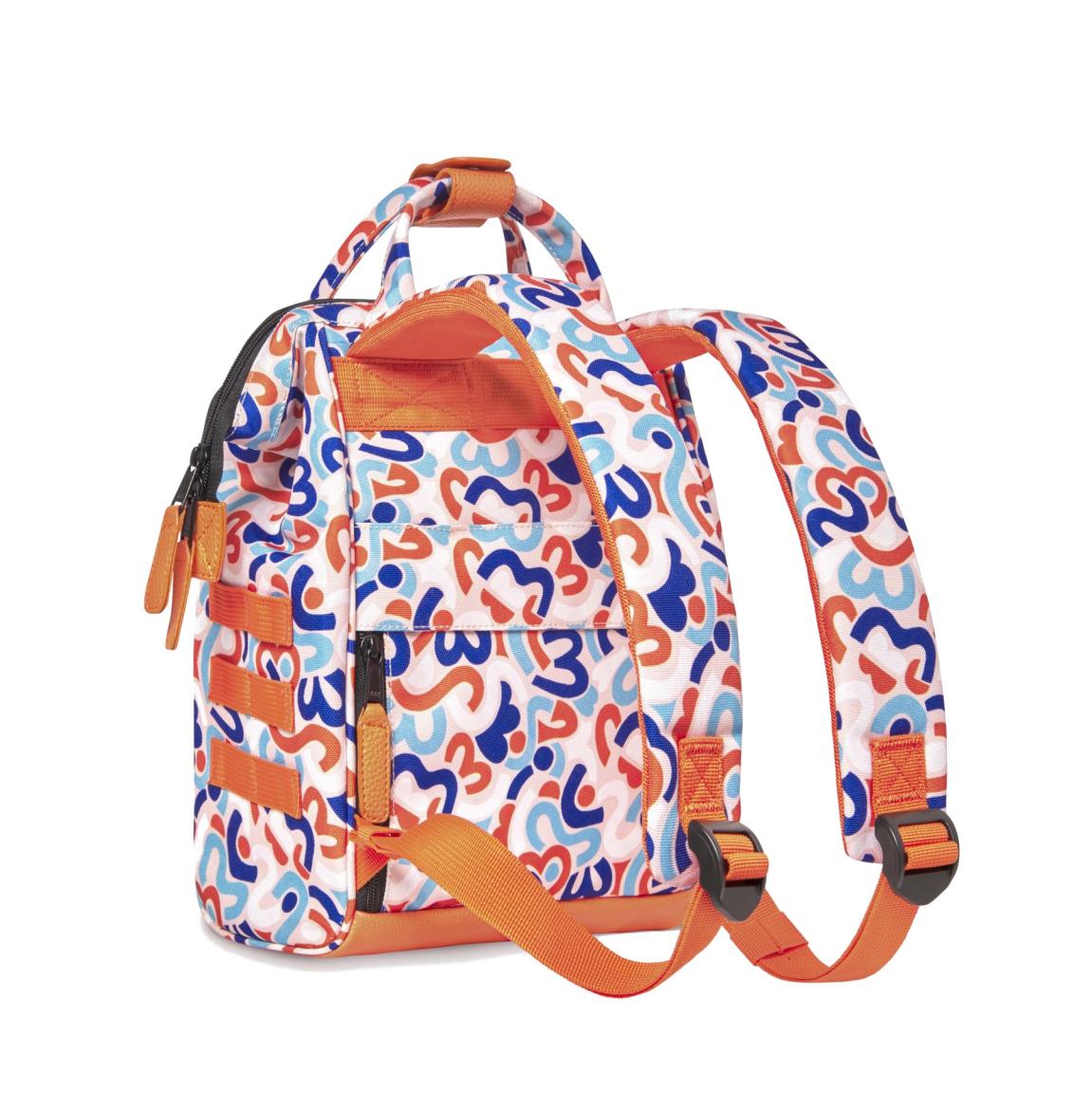 Cabaia farbreicher Rucksack Adventurer Small HOI AN Orange