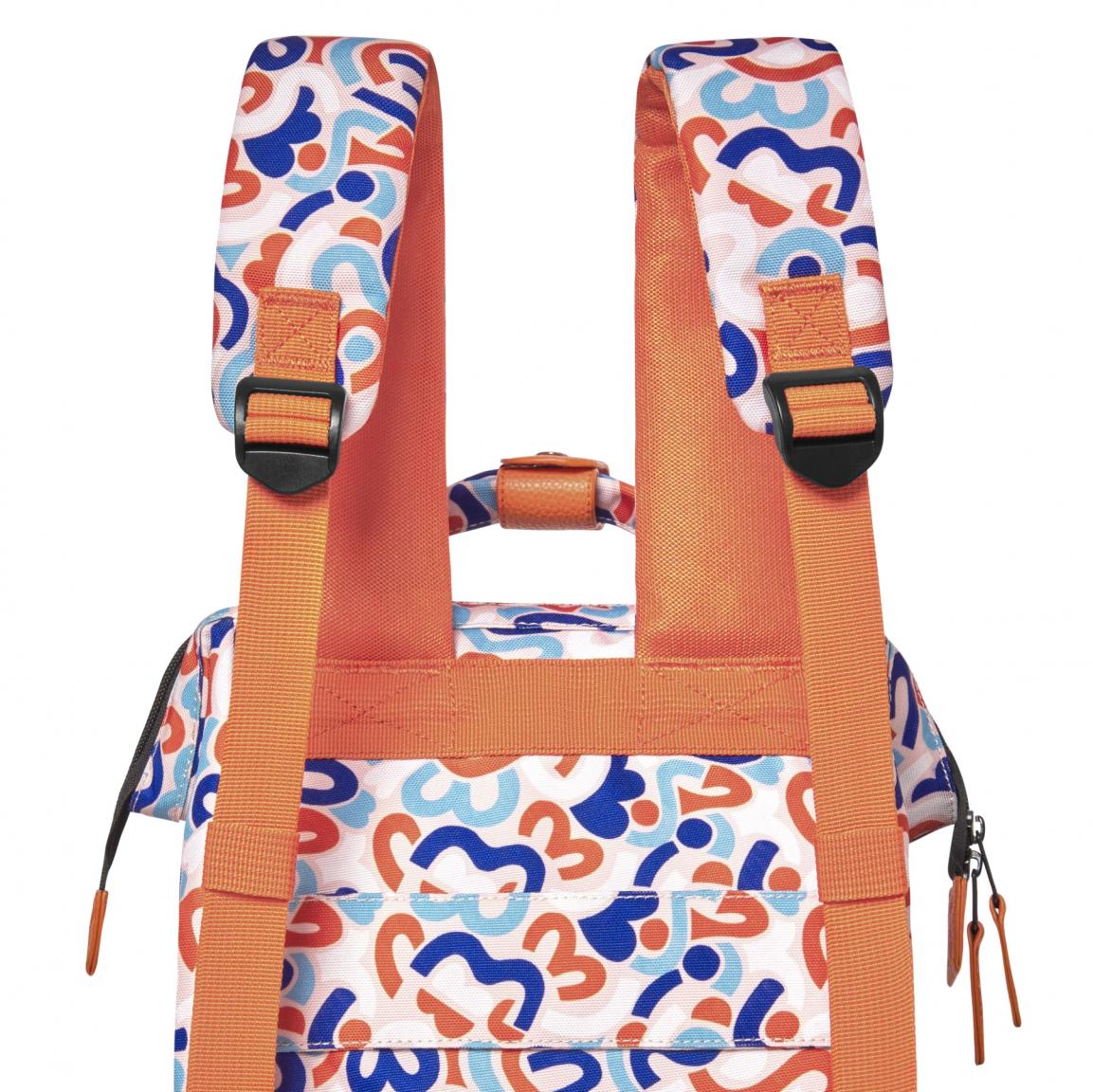 Cabaia farbreicher Rucksack Adventurer Small HOI AN Orange