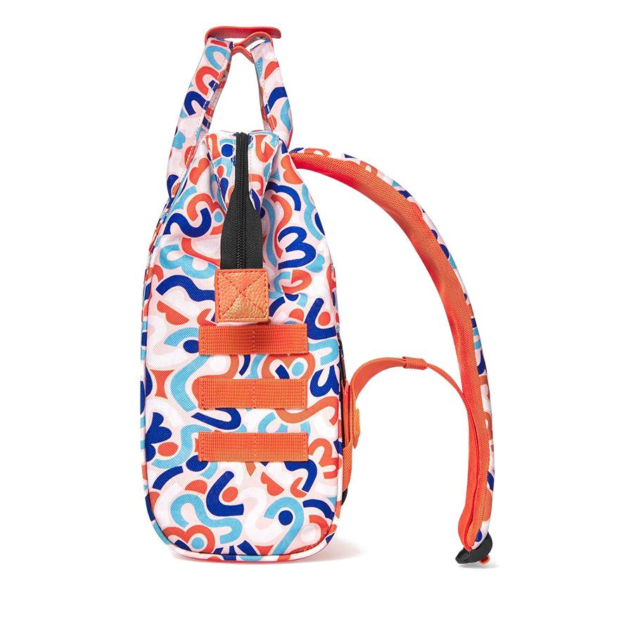Cabaia farbreicher Rucksack Adventurer Small HOI AN Orange