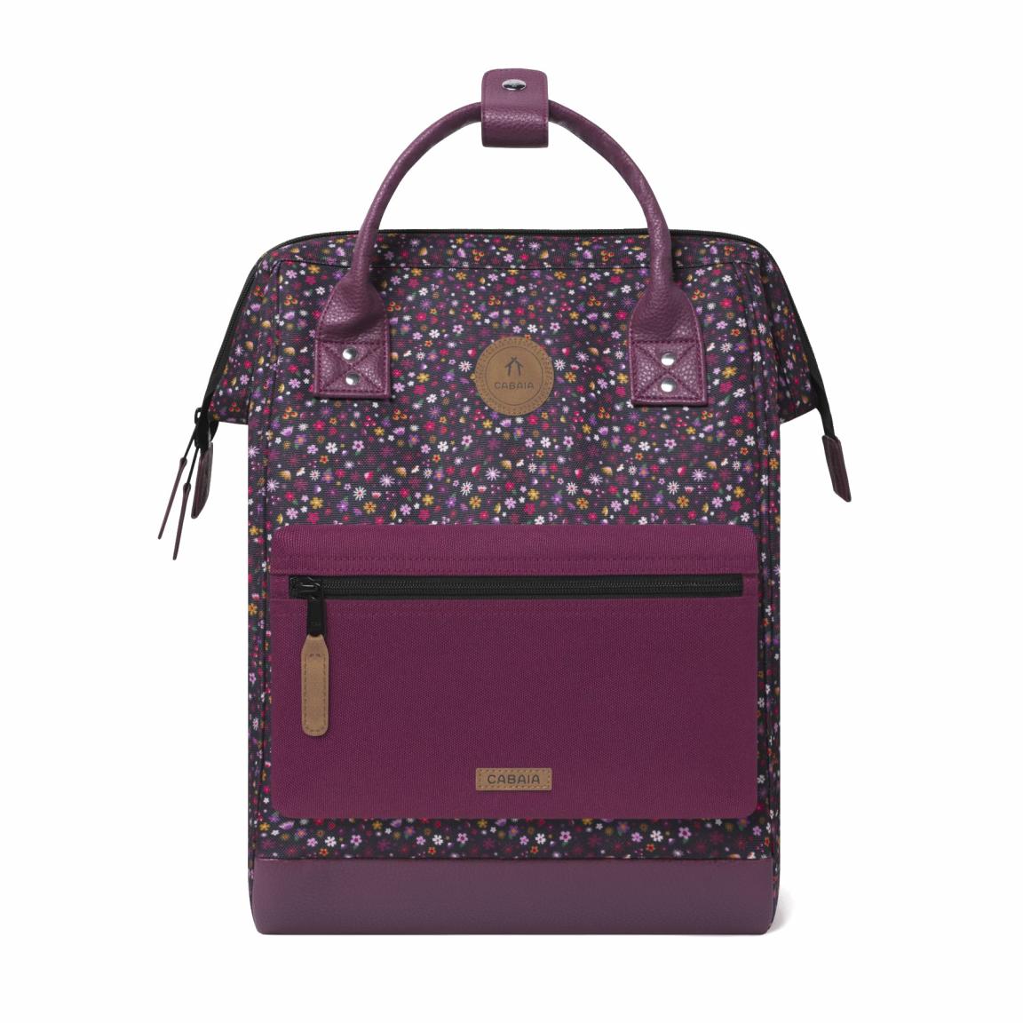 Cabaia floraler Backpack Adventurer Medium Lausanne Multico