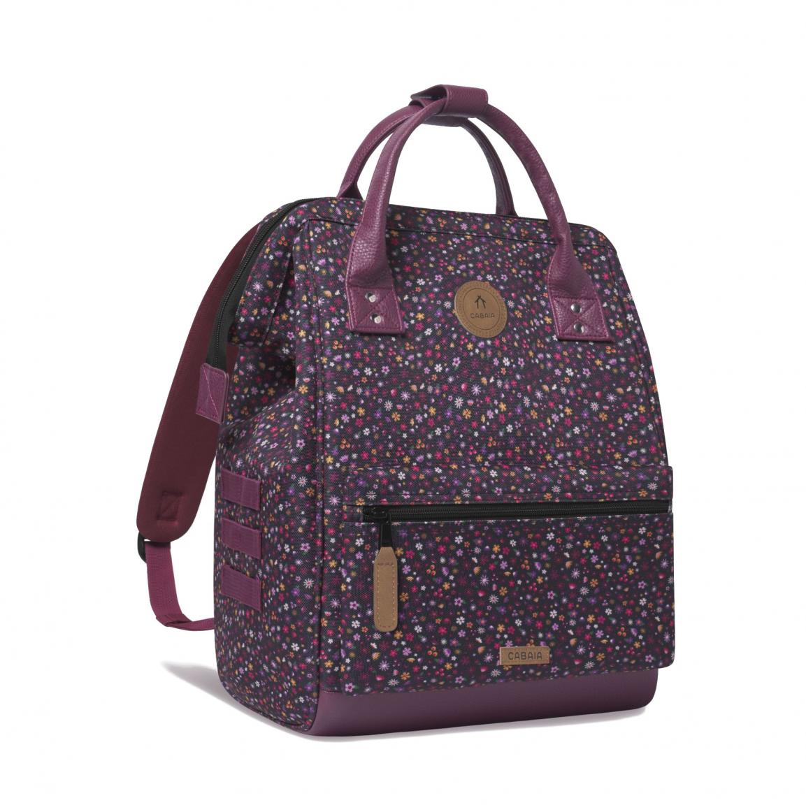 Cabaia floraler Backpack Adventurer Medium Lausanne Multico