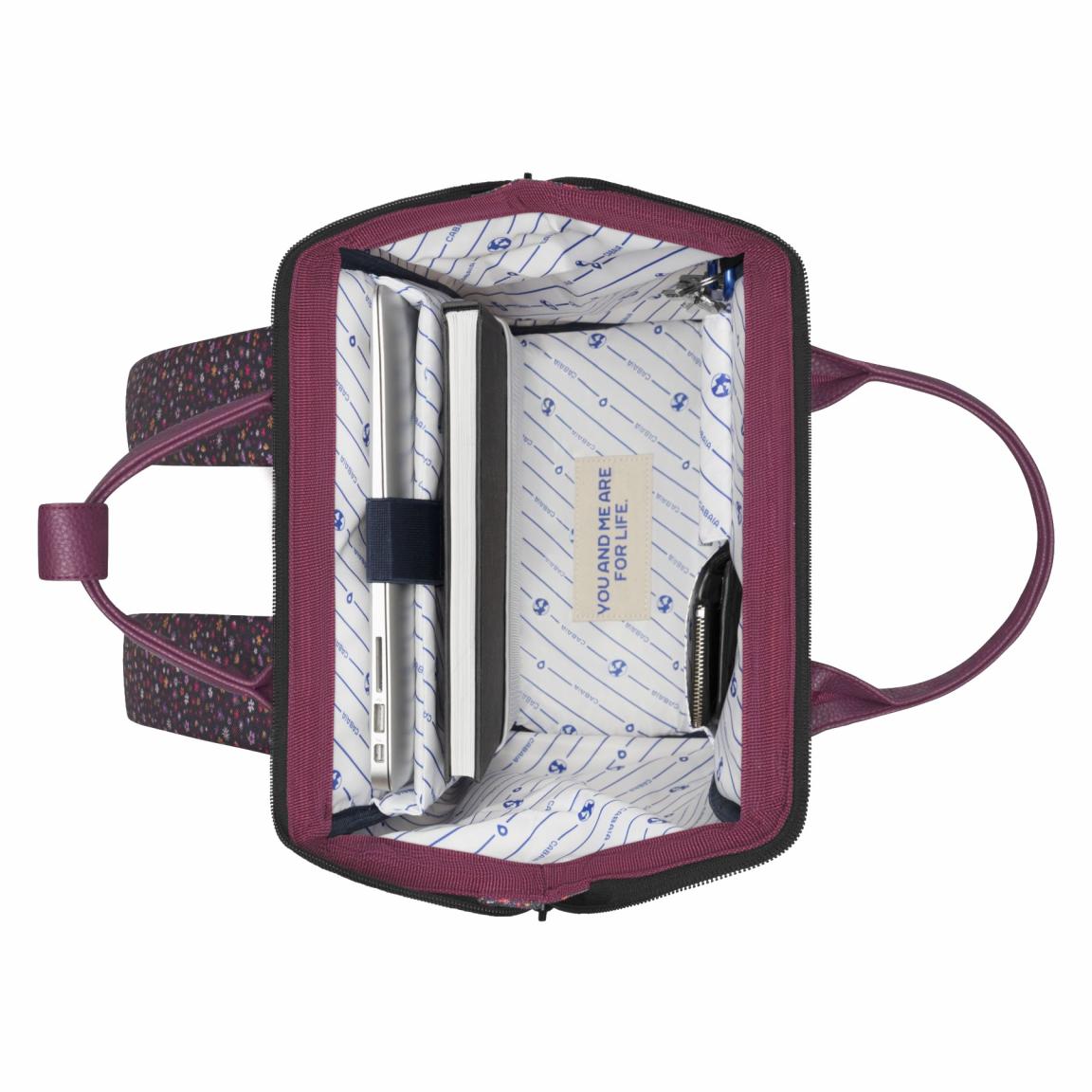 Cabaia floraler Backpack Adventurer Medium Lausanne Multico