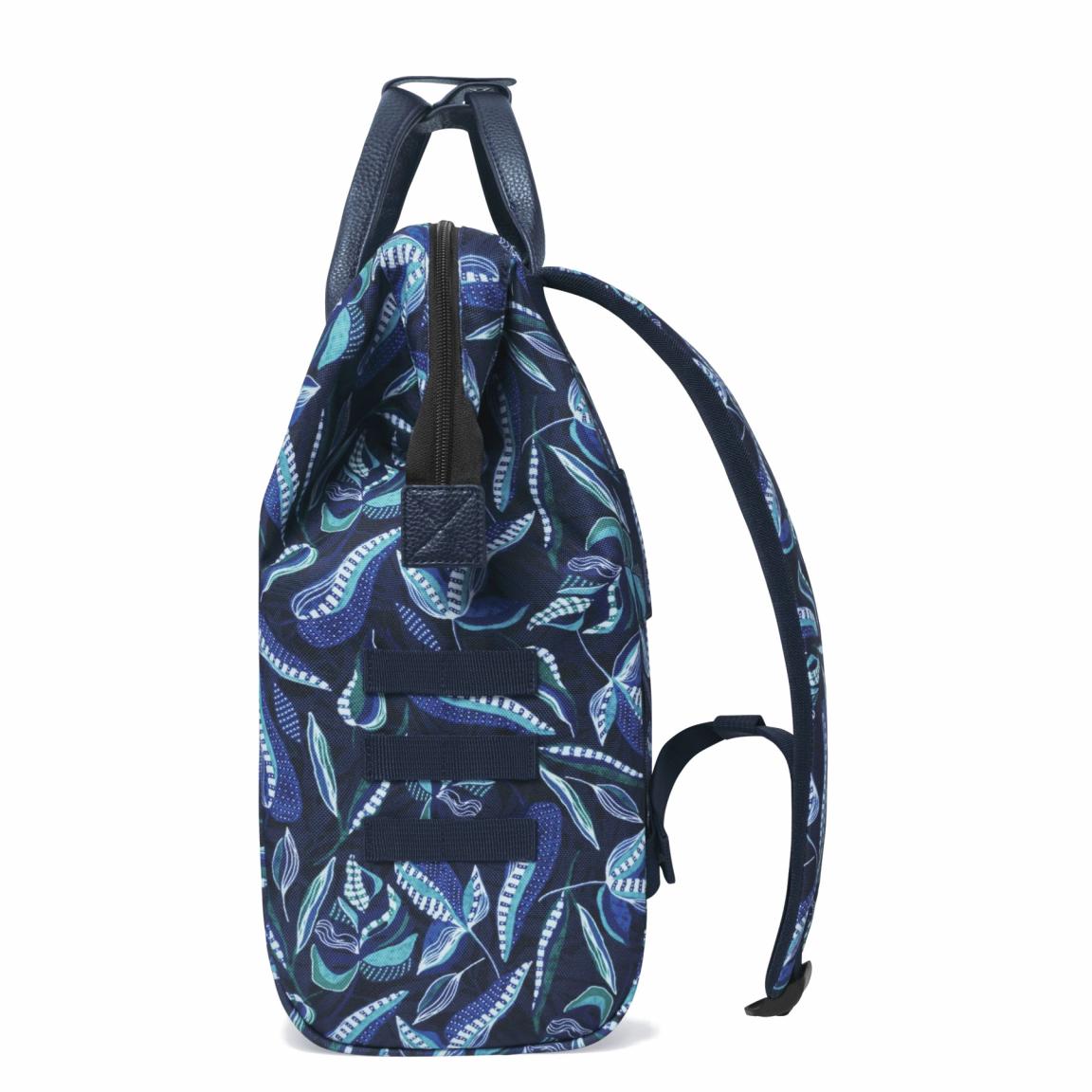 Cabaia gemusteter Backpack Paisley Adventurer Medium Fontainebleau Multico Blue