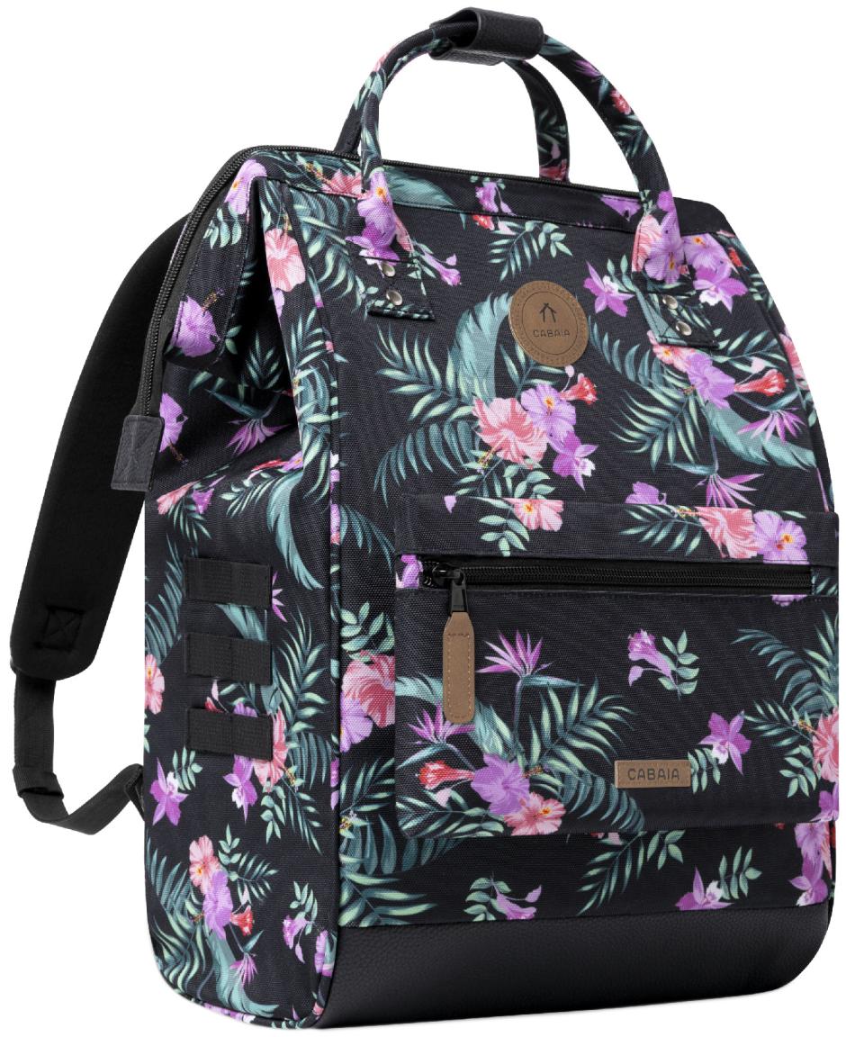 Cabaia großer Wanderrucksack schwarz Adventurer Large Valladolid bunt