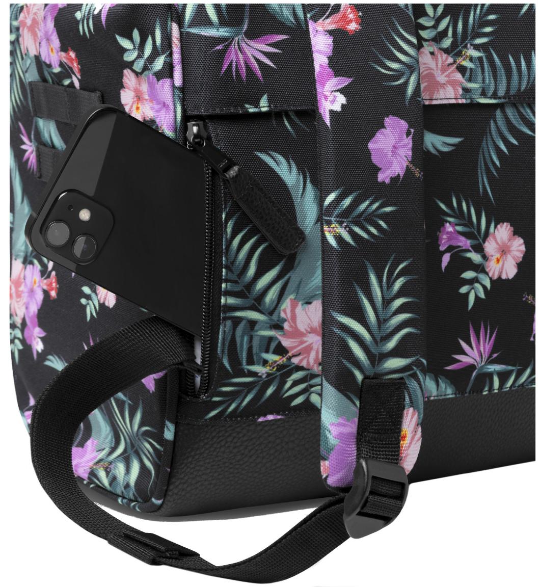 Cabaia großer Wanderrucksack schwarz Adventurer Large Valladolid bunt