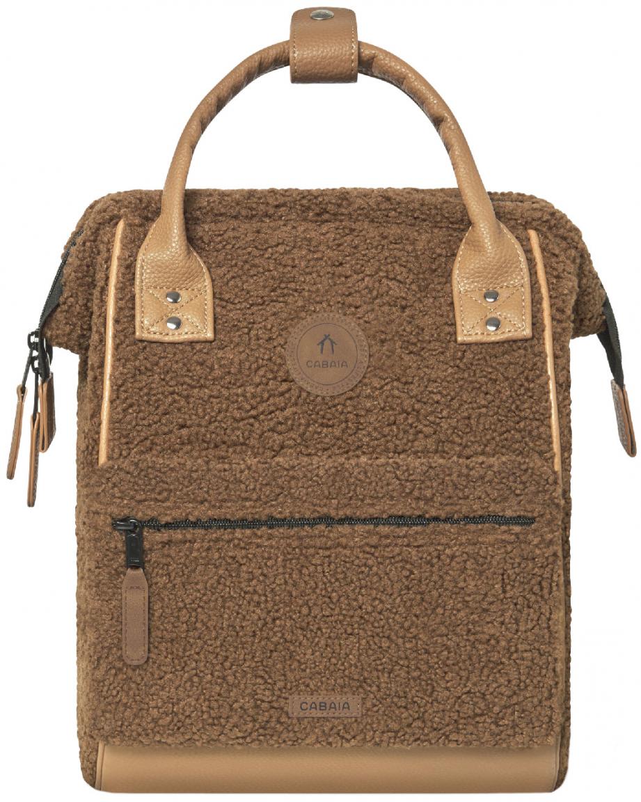 Cabaia kuscheliger Freizeitrucksack Adventurer Small Tucson braun Kontrast