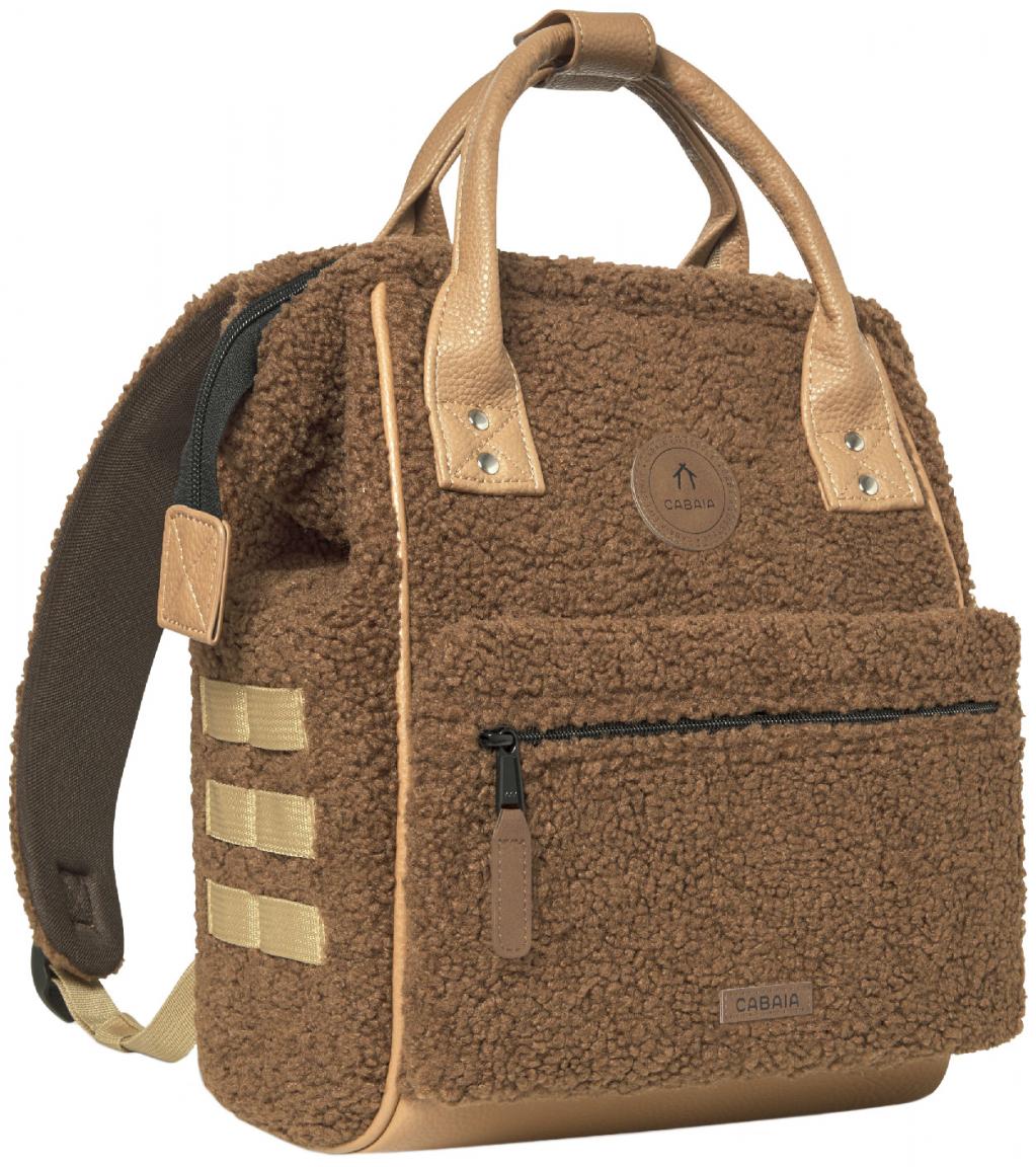 Cabaia kuscheliger Freizeitrucksack Adventurer Small Tucson braun Kontrast