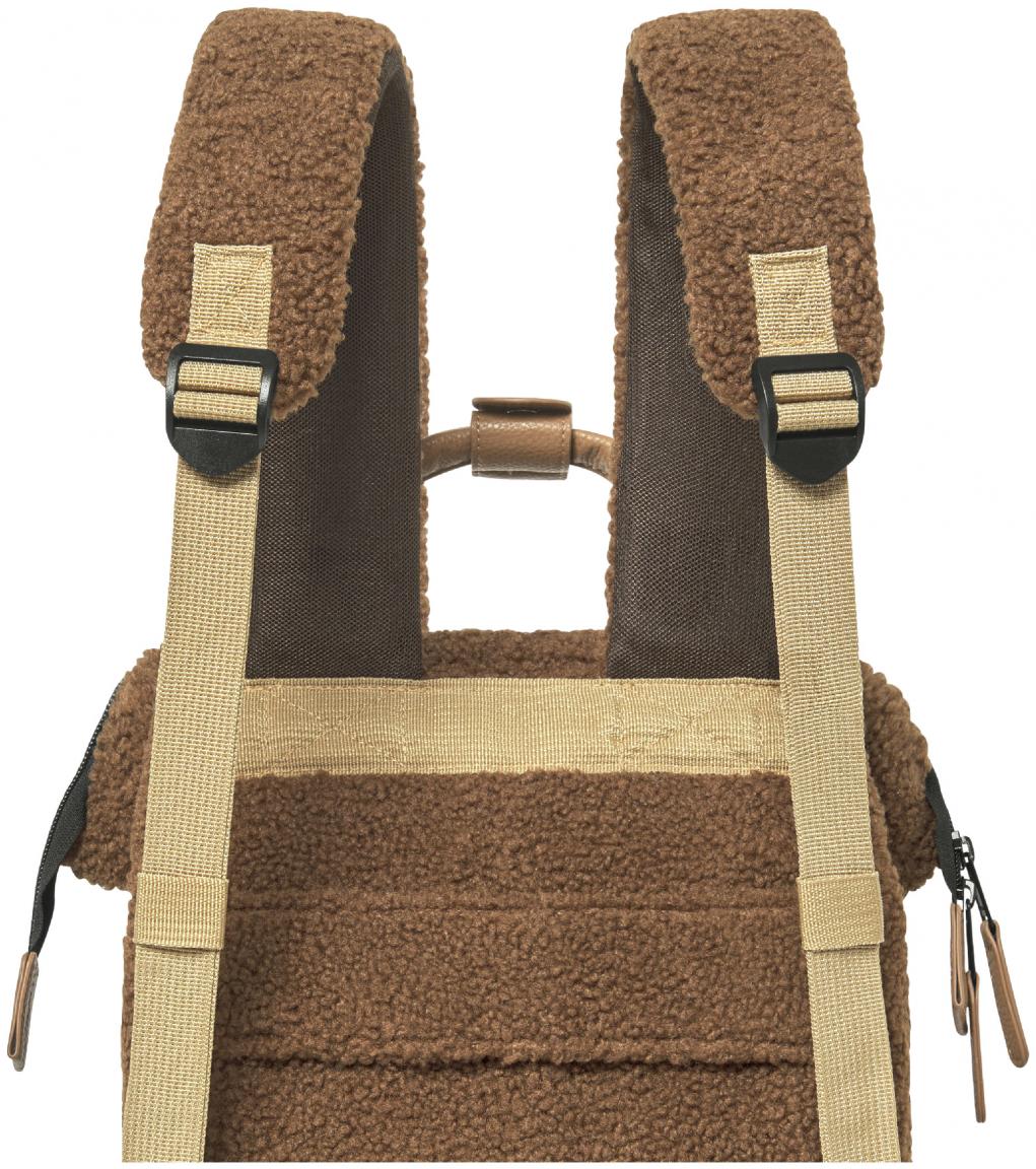 Cabaia kuscheliger Freizeitrucksack Adventurer Small Tucson braun Kontrast