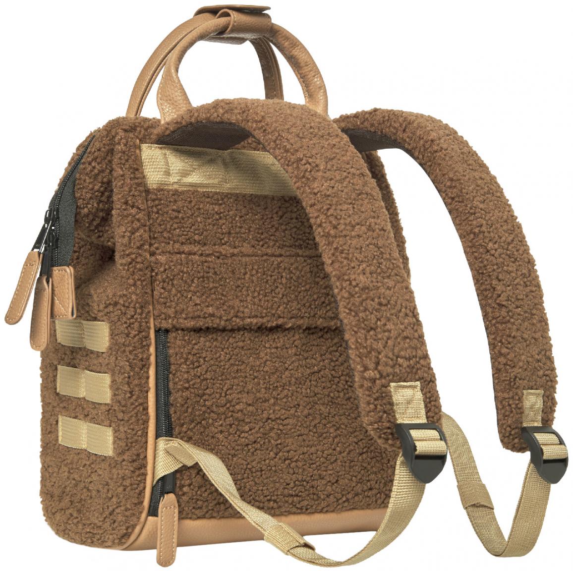 Cabaia kuscheliger Freizeitrucksack Adventurer Small Tucson braun Kontrast