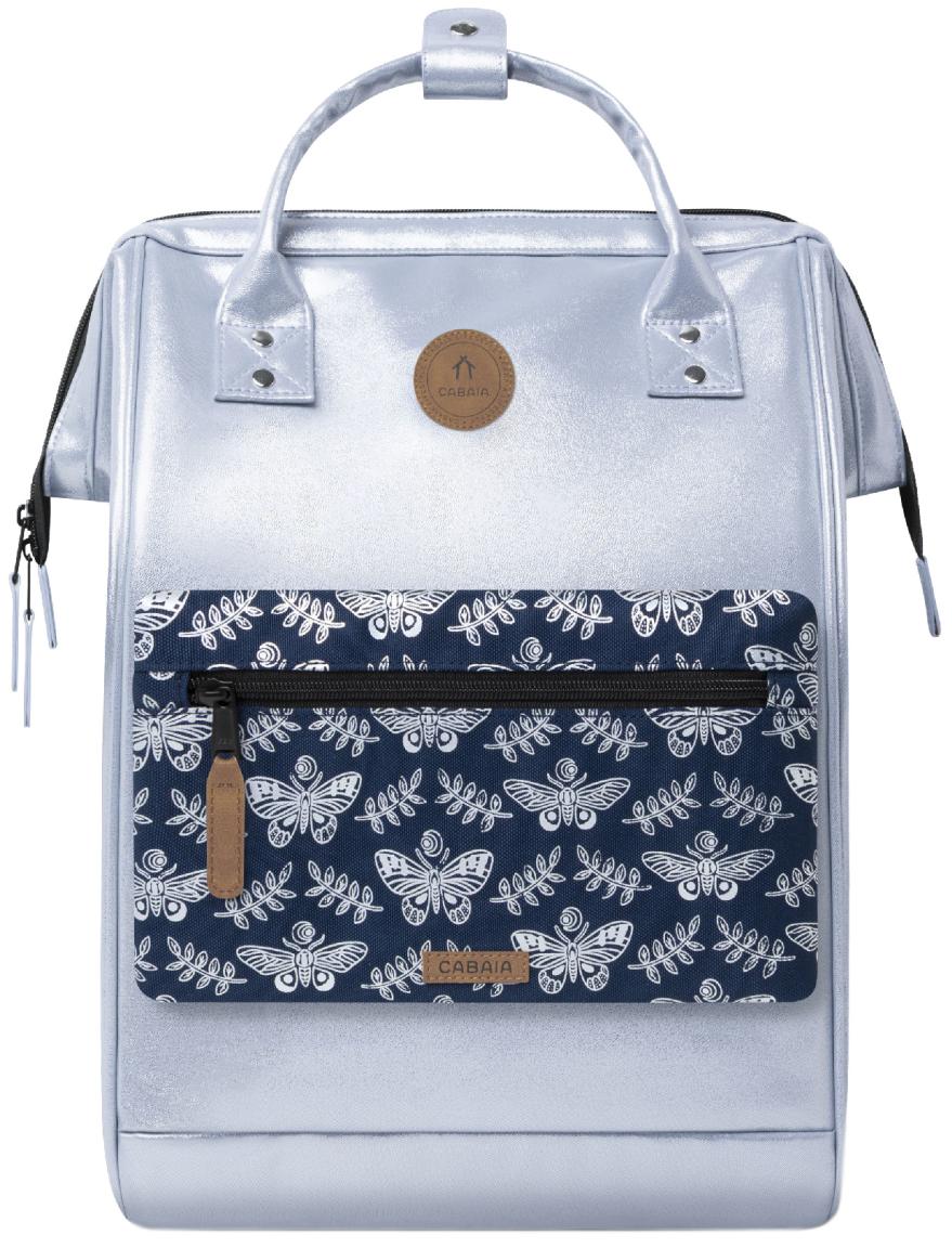 Cabaia silber Daypack schimmernd Fiji Adventurer Large Molle vegan