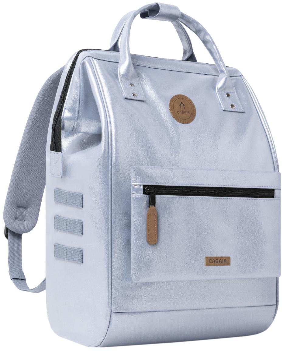 Cabaia silber Daypack schimmernd Fiji Adventurer Large Molle vegan