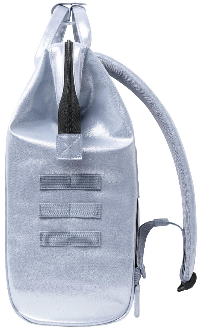 Cabaia silber Daypack schimmernd Fiji Adventurer Large Molle vegan