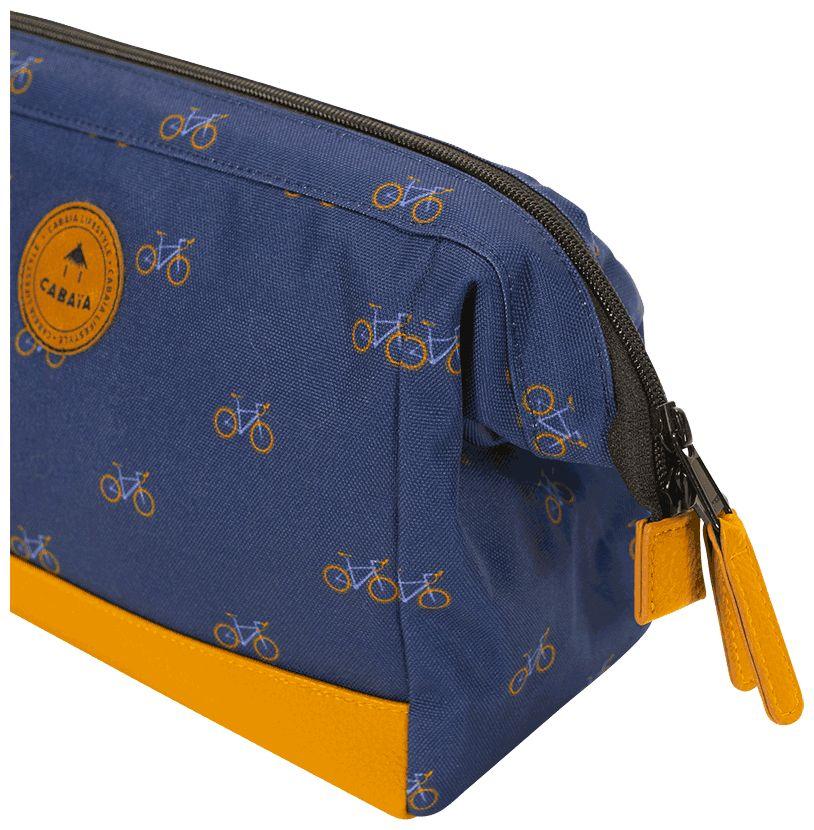 Cabaia silver Travel Kit Reiseetui schimmernd Fiji