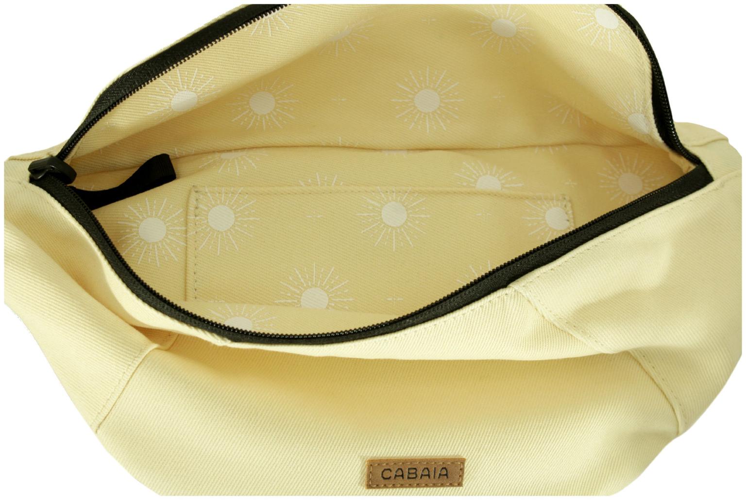 Cabaia wendbare Gürteltasche Large Yellow Ibiza gelb nachhaltig Sonne