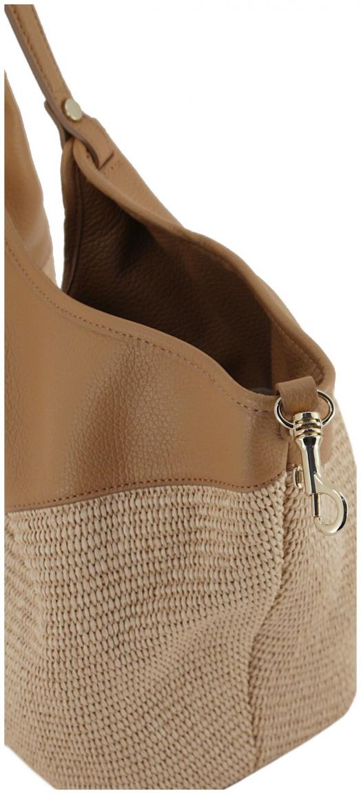 Caleidos Bastshopper Caramel Italien Leder